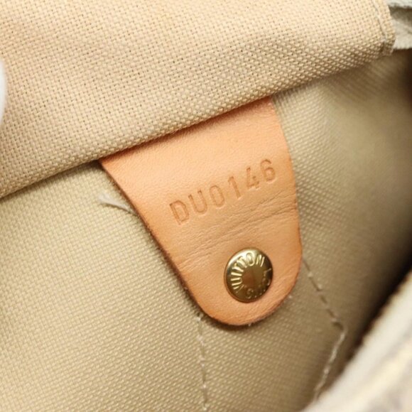 LOUIS VUITTON Damier Azur Speedy Bandouliere 25 Hand Bag N41000 LV Auth 110764 - Picture 10 of 16